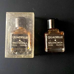 Vintage Balenciaga Quadrille samples